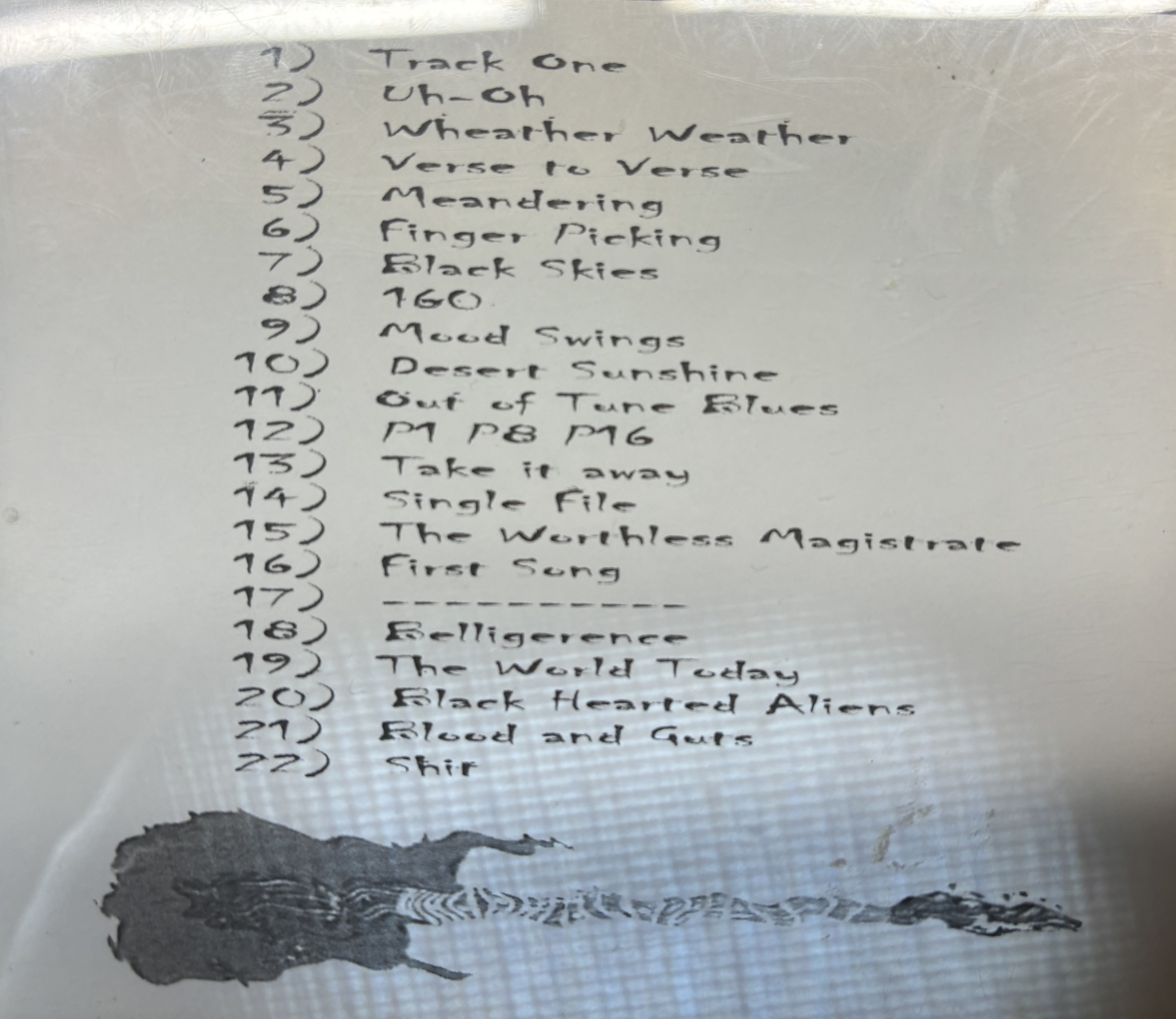 vested angels track listing